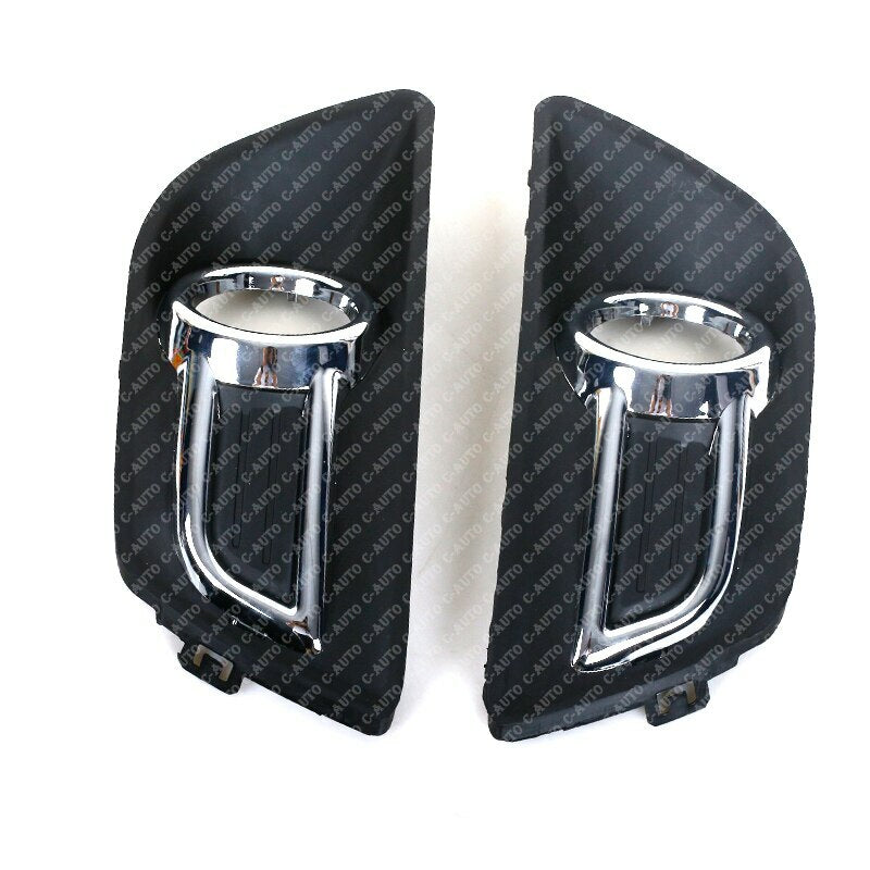 Left / Right Front Bumper Fog lamp Chrome Cover for Citroen C4 2008-2011