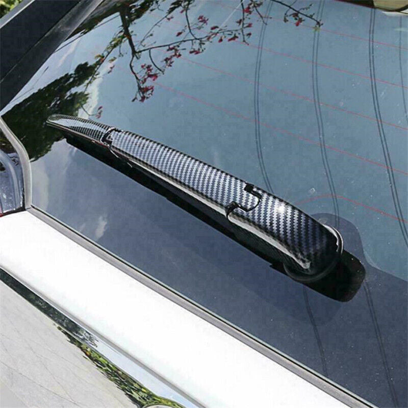 Carbon Fiber Rear Window Rain Wiper Cover Trim for Lexus NX 250 350 450h 2022-24