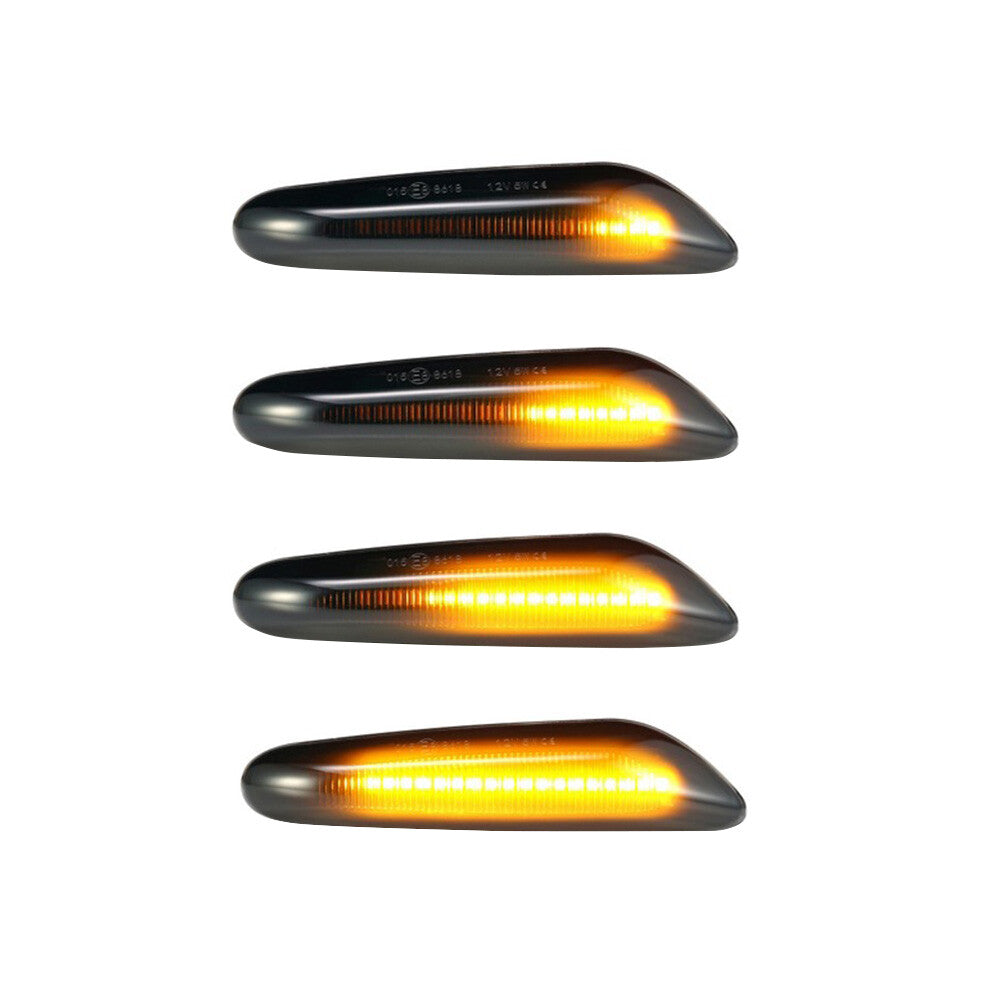 LeftRight LED Side Marker Light Signal Blinker Lamp for BMW E60 E61 E90 E81 E82
