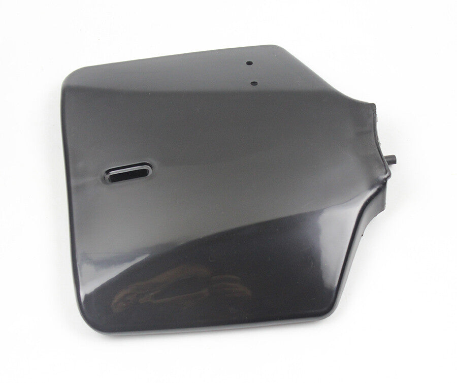 Black Plastic Front Number Plate For 2002-2008 KLX110 KX65 pit dirt Bike DRZ110