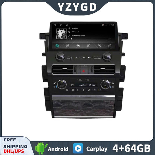 12.3Carplay Car Radio 2Din Screen for Nissan Amada Patrol Y62 2010-2020 64GB
