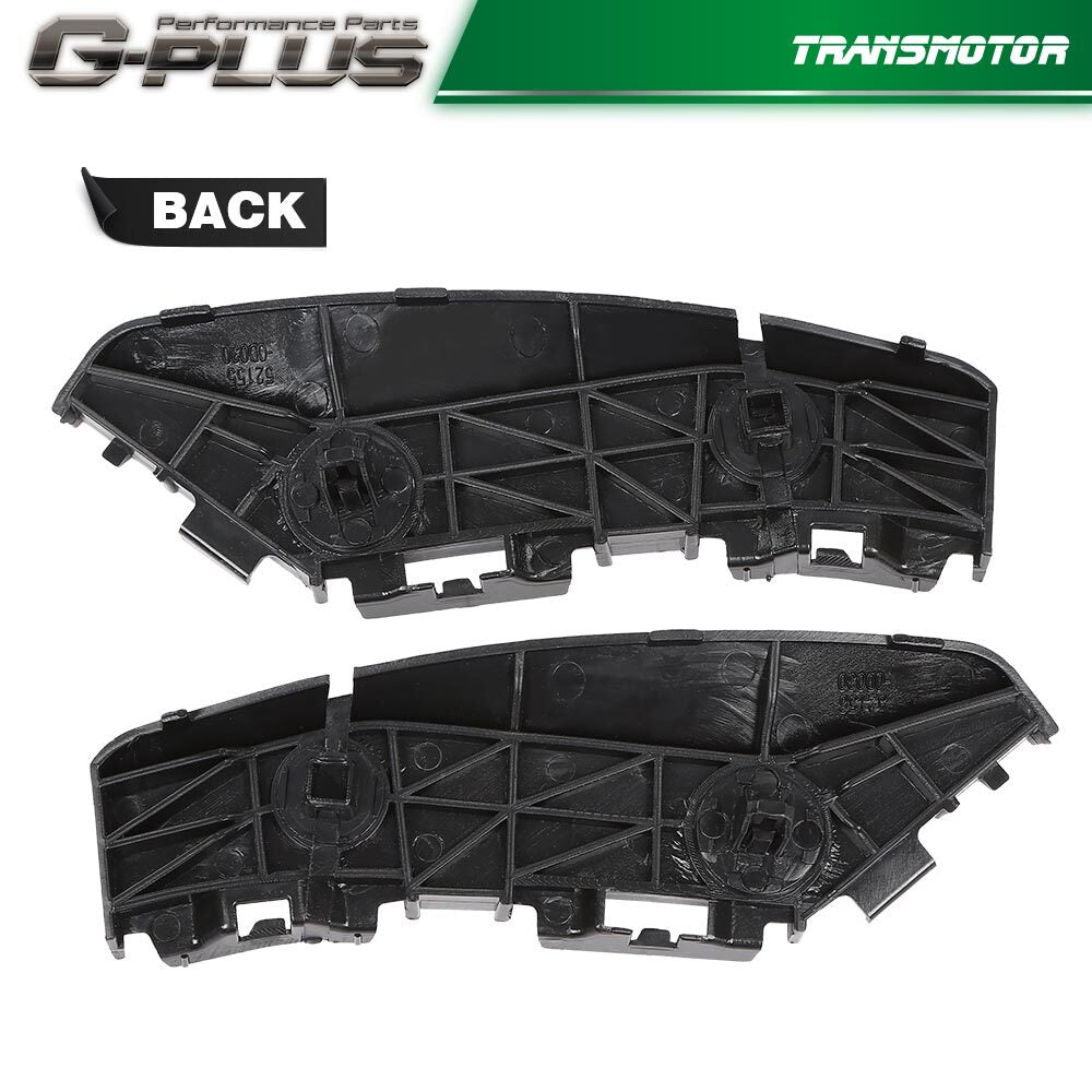 Bumper bracket fits 2007-2012 for Toyota Yaris with side locks, rear LH and right-hand side.