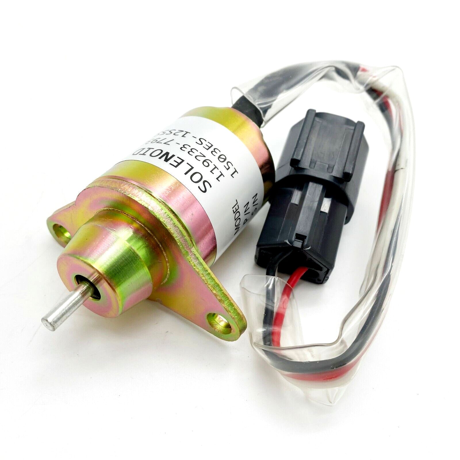 New Fuel Shut Off Solenoid 119233-77932 Fits YANMAR TRACTOR Generator