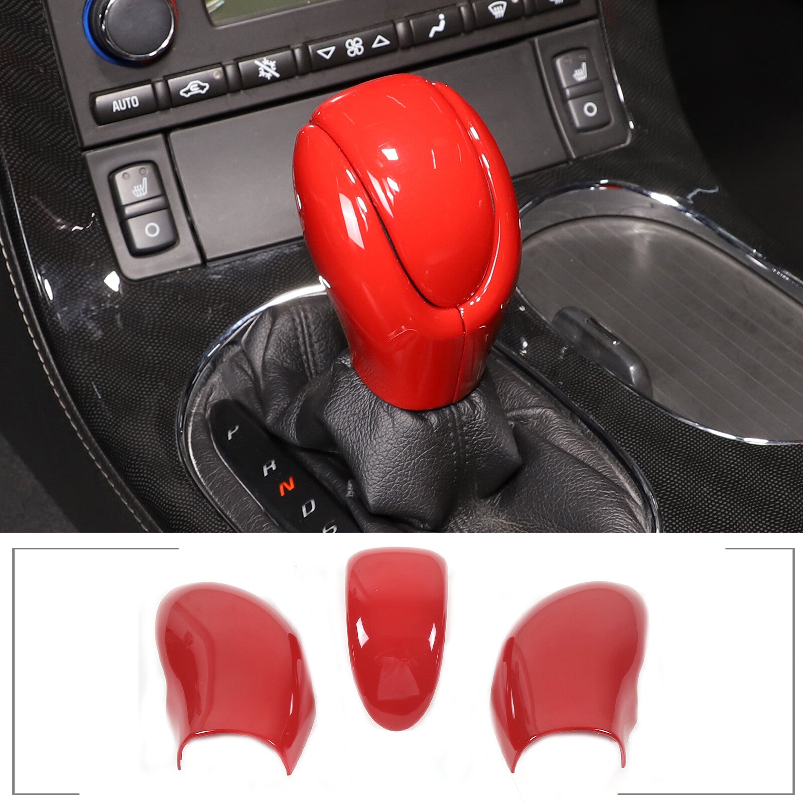 ABS carbon fiber console dashboard cover for Mercedes-Benz C-Class W204 10-13