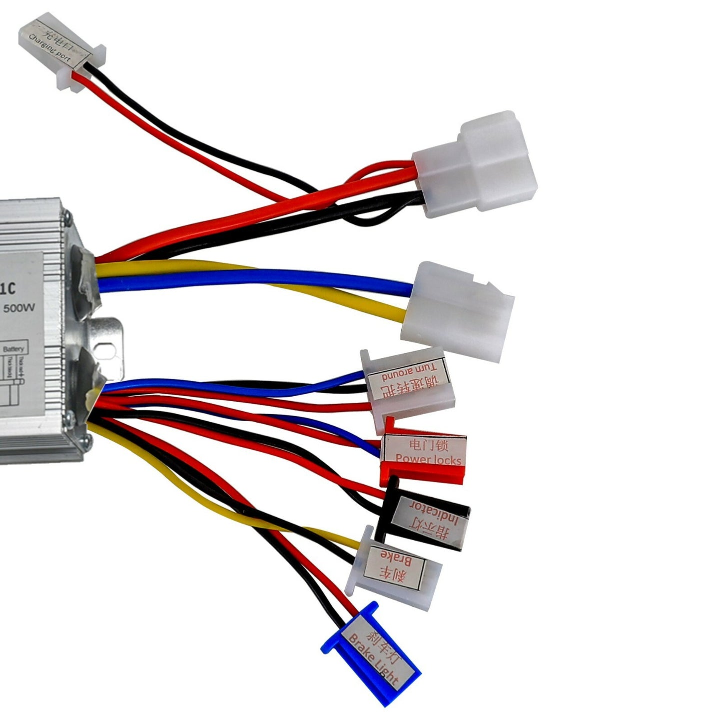 24V 500W Brush Motor Speed Controller For Electric Scooter Go Kart E Bike E-ATV