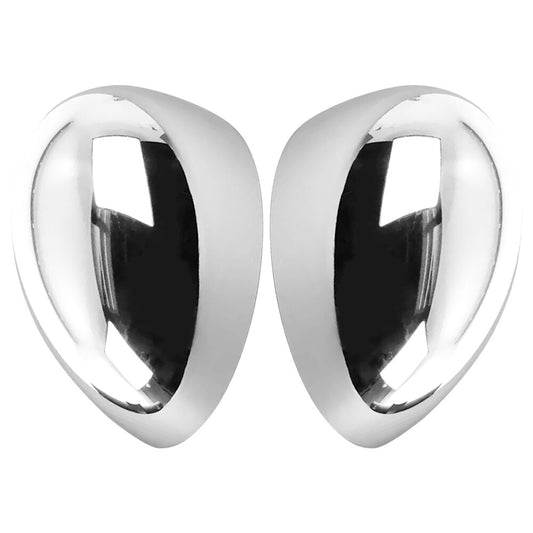 2Pcs For 2005-2016 R55 R56 R57 R58 R59 R60 R61 Left+Right Wing Mirror Cap Chrome