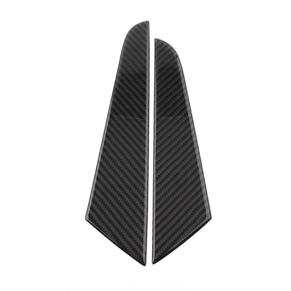 RHD Gear Shift Panel Side Cover Trim Carbon Fiber Look for Audi A3 8V 2014-2019
