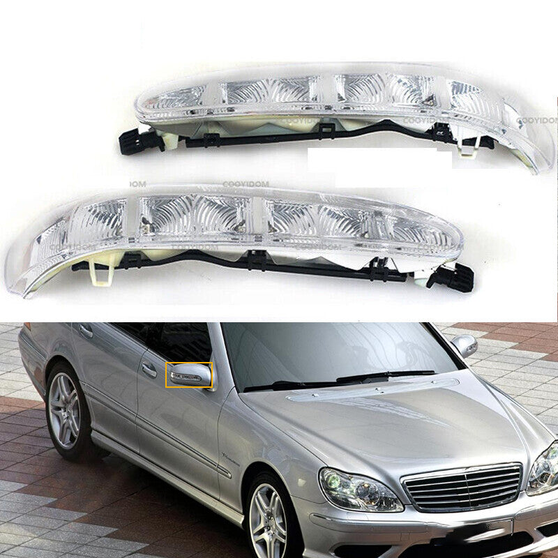 For 2003-06 for Benz CL S Class W220 W215 Turn Signal Light Lamp Mirror Indicator