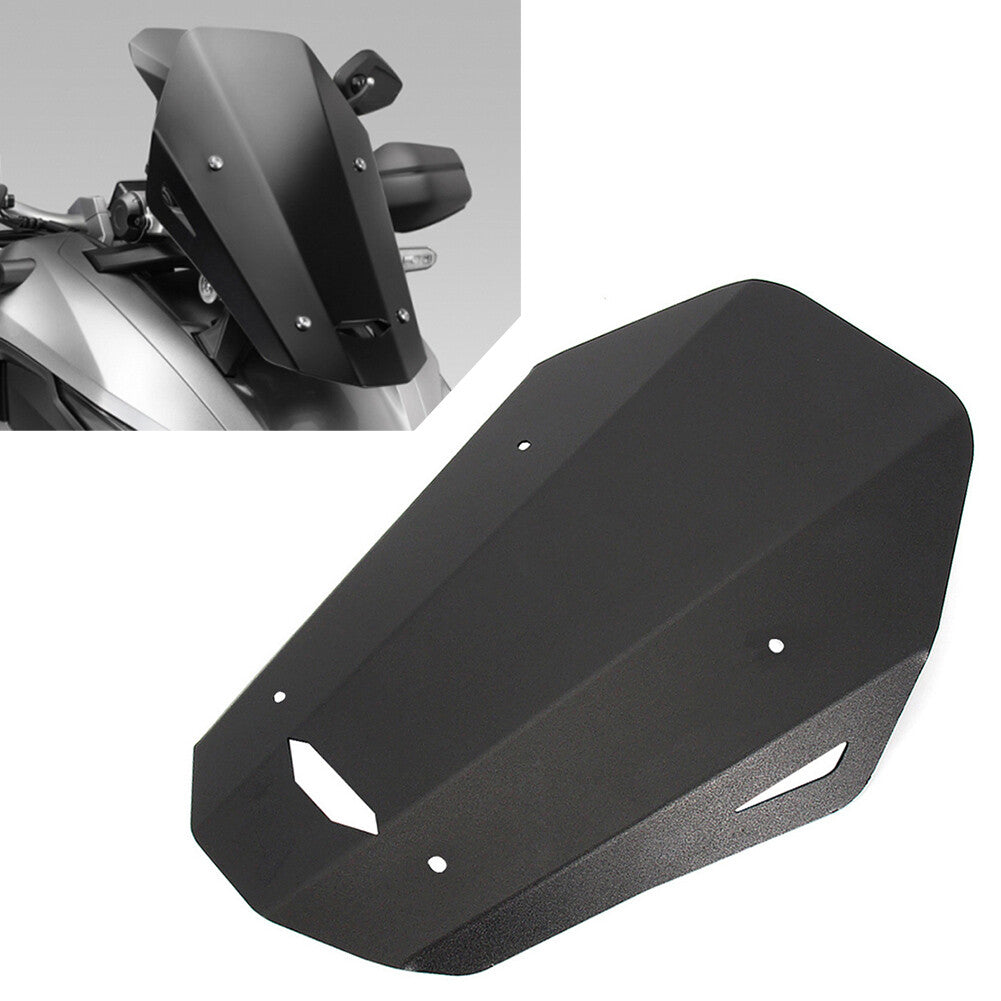 Windschild Windschutzscheibenschutz Fur for Honda X-ADV 750 2017 2018 Motorrad BlacK