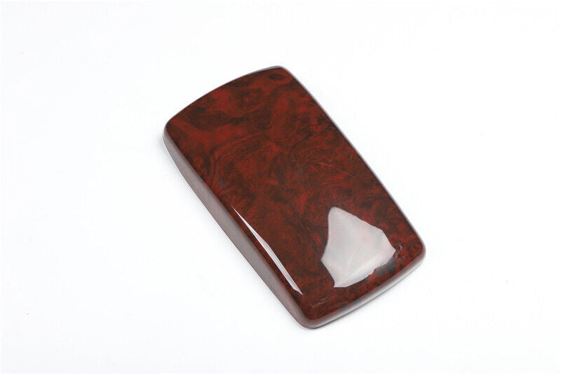 for Audi A6 208-2011 Brown Wood Grain Central Control Armrest Box Decor Trim 1P