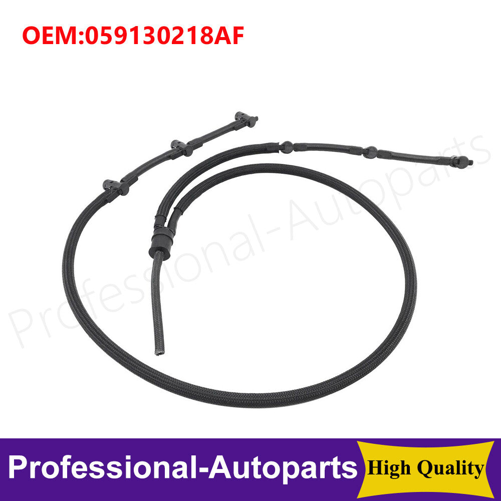 059130218AF Fuel overflow hose suitable for Audi A4, A6, Q5, Q7, and for Volkswagen Touareg.