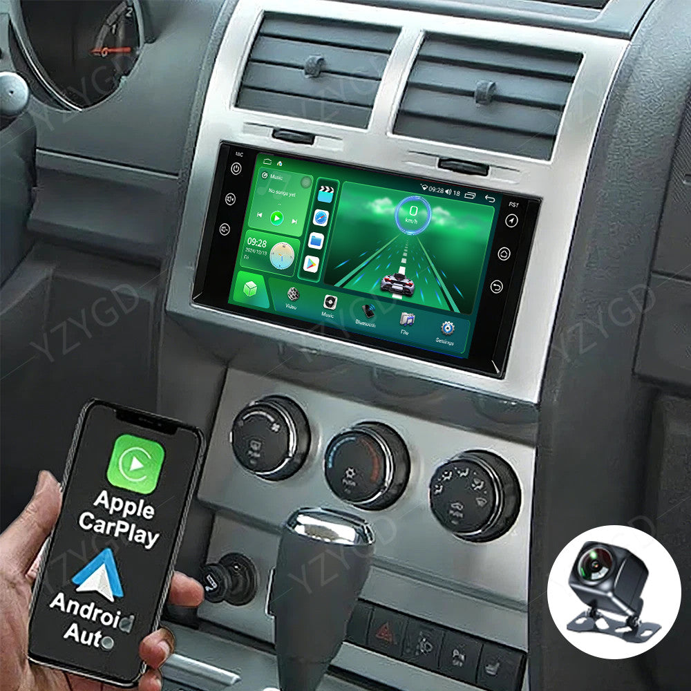 7 for Dodge Nitro 2007-2012 Car Radio Apple CarPlay Android Auto GPS WiFi DSP