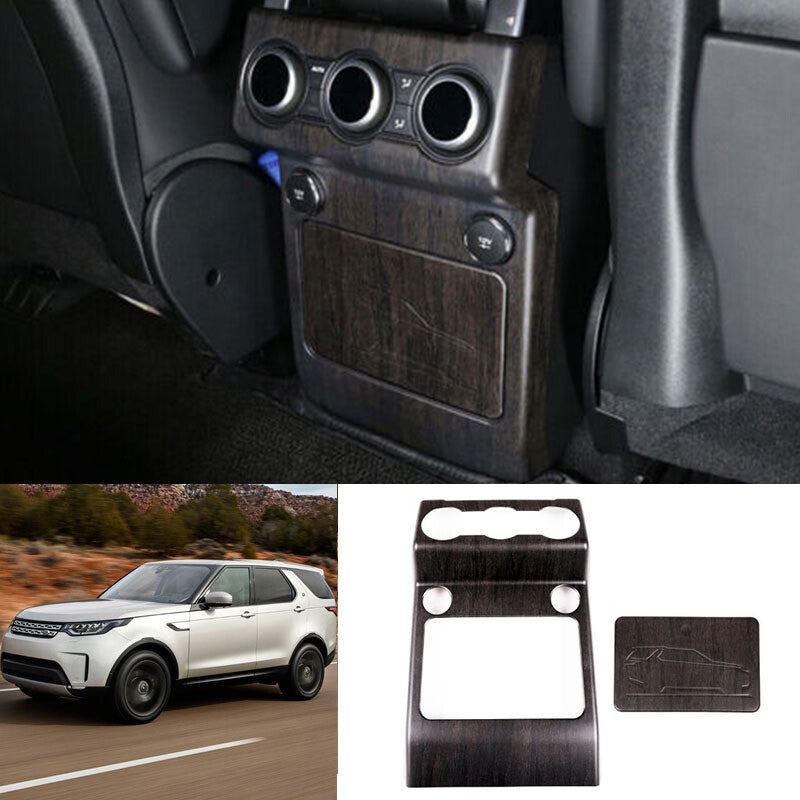 for Land Rover Discovery SHE 17-23 Anti-Kick Panel Rear Oak Wood Grain Air Ven