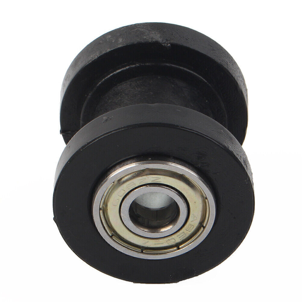 For 8mm Chain Roller Slider Tensioner Guide Pulley Dirt Pit Bike Black