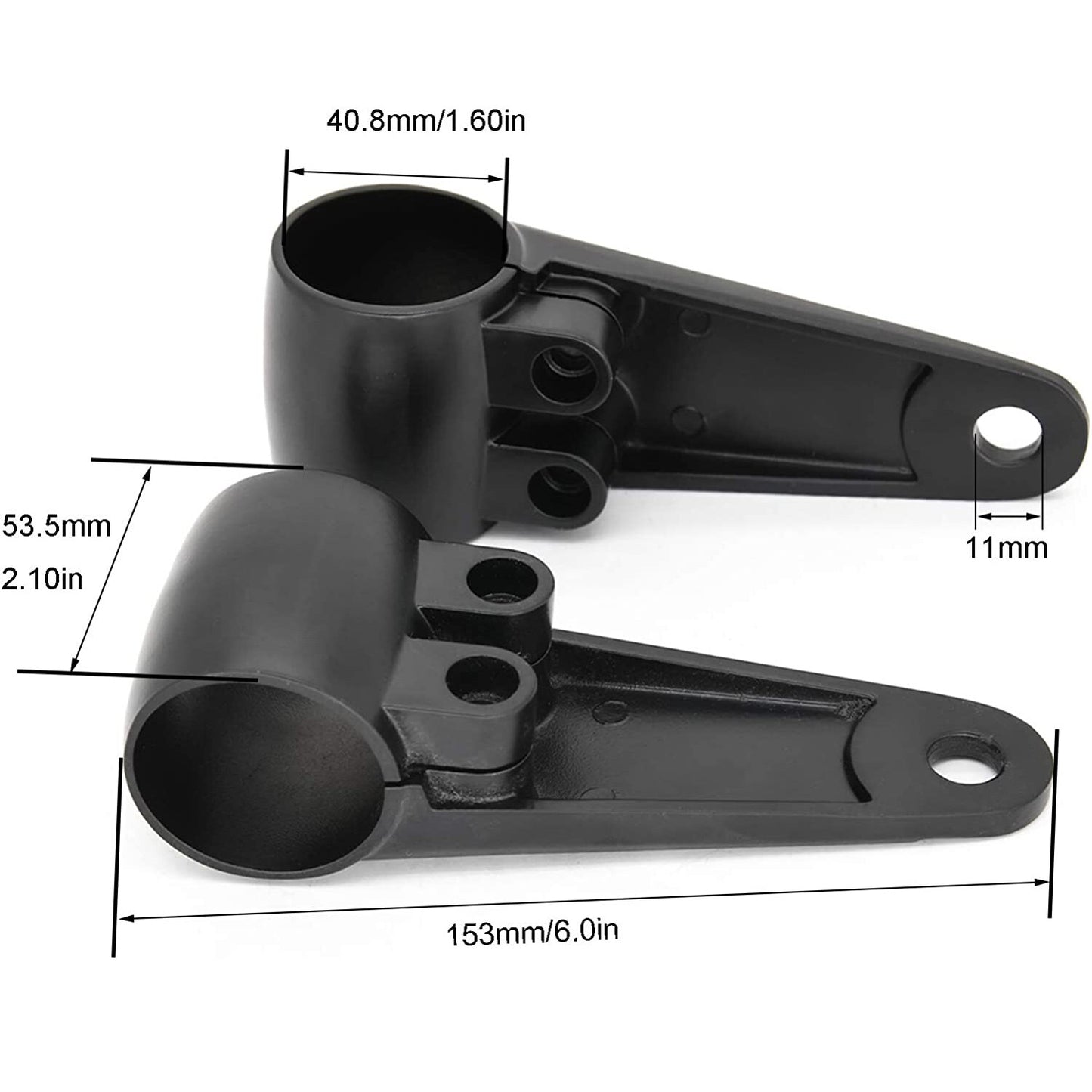 Motorcycle headlight bracket fork aluminum 35/39/41 mm for Cafe Racer