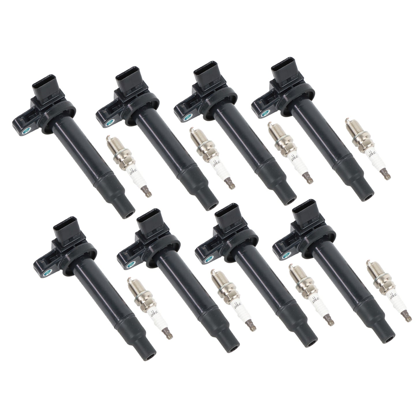 8 Ignition Coils  8 Iridium Spark Plugs for Toyota Tundra Sequoia 4.7L V8 UF230