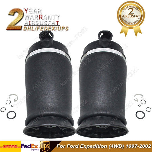 2pcs for Ford Expedition for Lincoln for Navigator 4WD Rear Air Suspension Spring Bags