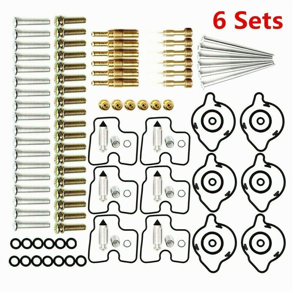6 Sets Carburetor For GL1500C/GL1500CT Tour Valkyrie 1500 1997-2003 for Honda