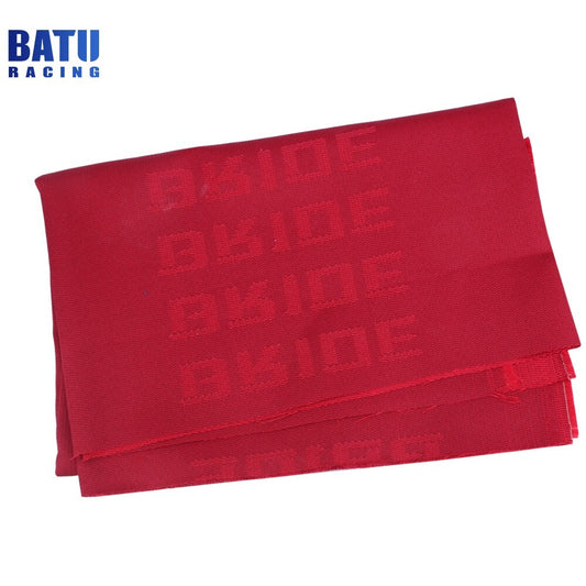 1M1.6M Red BRIDE DIY Fabric Cloth for Car Door Panel Headliner Armrest Decor