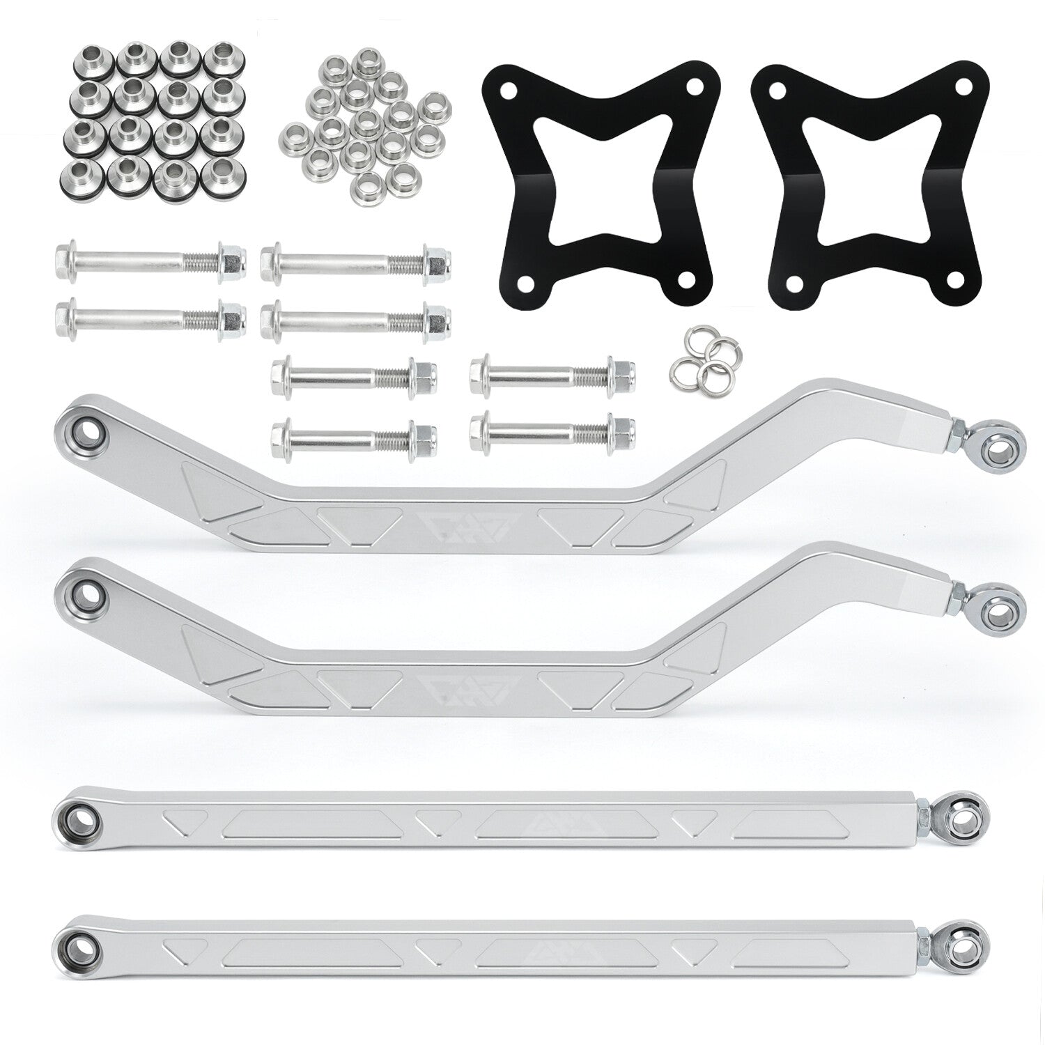 Upper Lower High Clearance Rear Radius Arms / Rods for Polaris RZR XP 1000 14-25