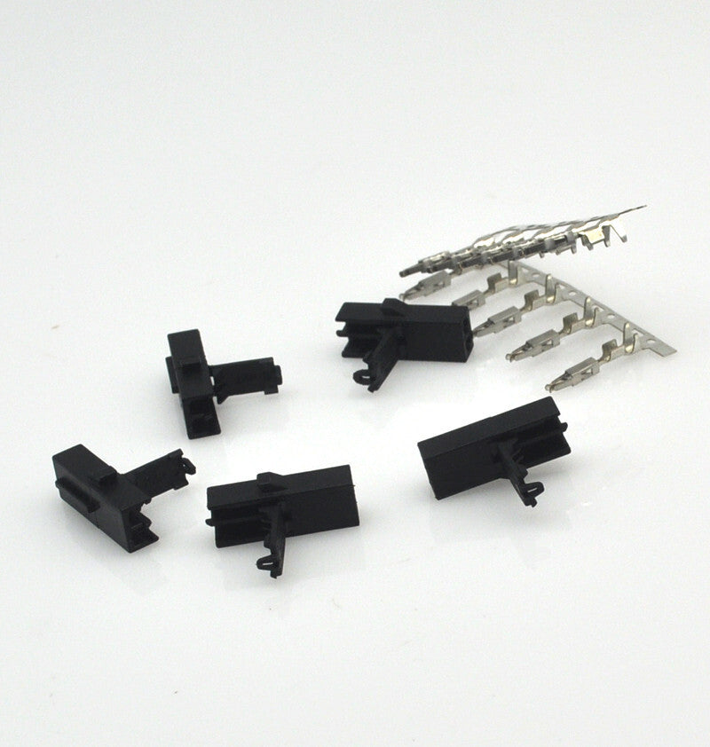 set of 5 2Pin Connector Plug terminals socket joint for VW for AUDI Various uses