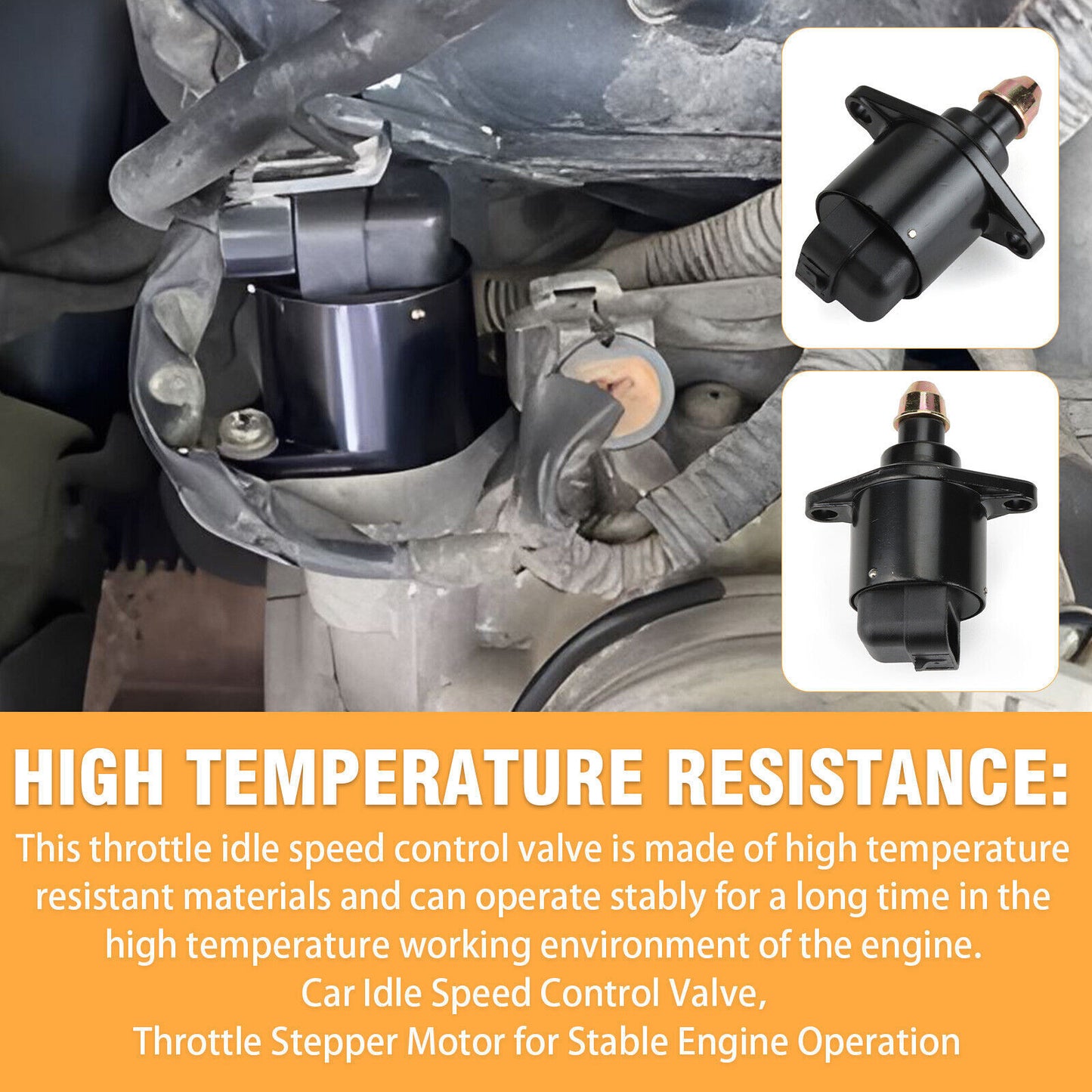 For Pack-1 King Kong Idle Motor Idle Speed (Black) Idle Control Valve 90325864