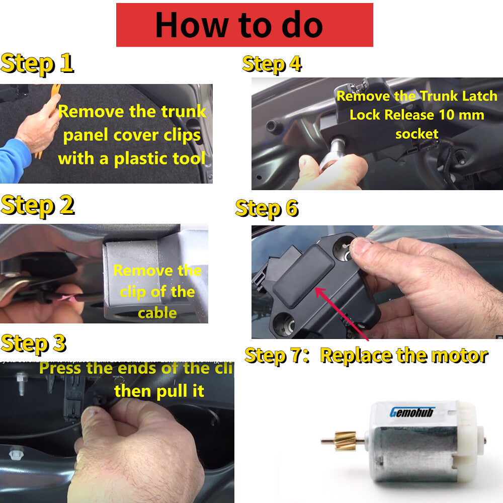 Power Trunk Lid Latch Motor For 10-2020 for VW Sharan 7N1, 7N2 2012-2019 for VW Beetle