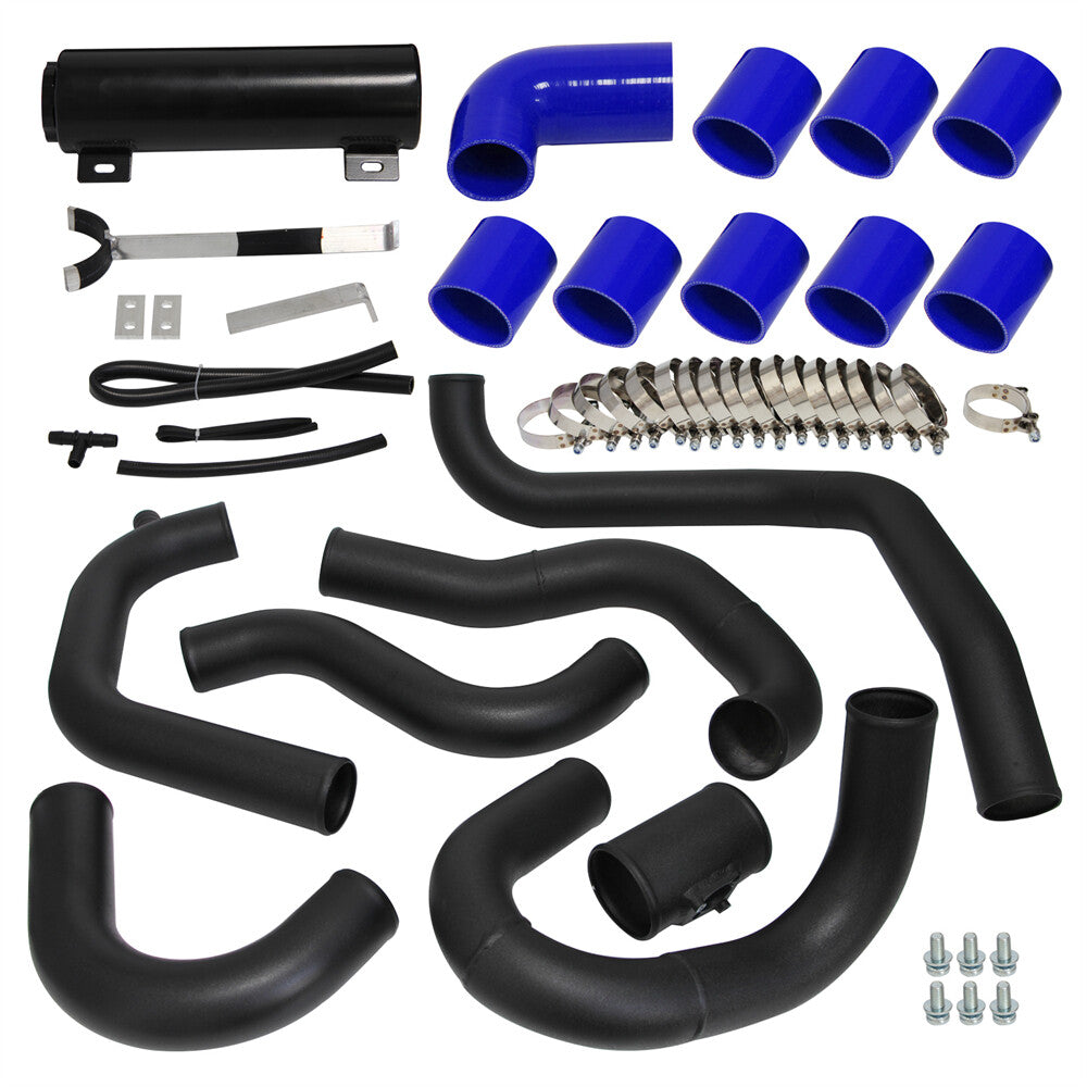 Intercooler Piping Kit Blue for Subaru Impreza WRX STi 02-07 EJ20 EJ25 2.0/2.5L