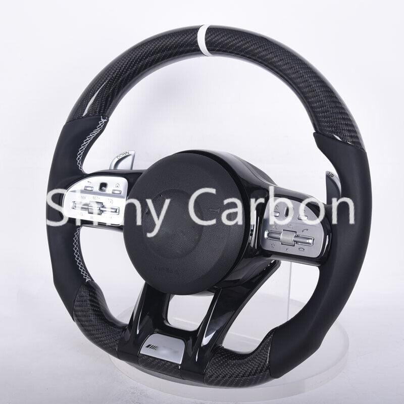 carbon fiber steering wheel suitable for Mercedes -AMG CL63 S63 G63 E63 C63 GT