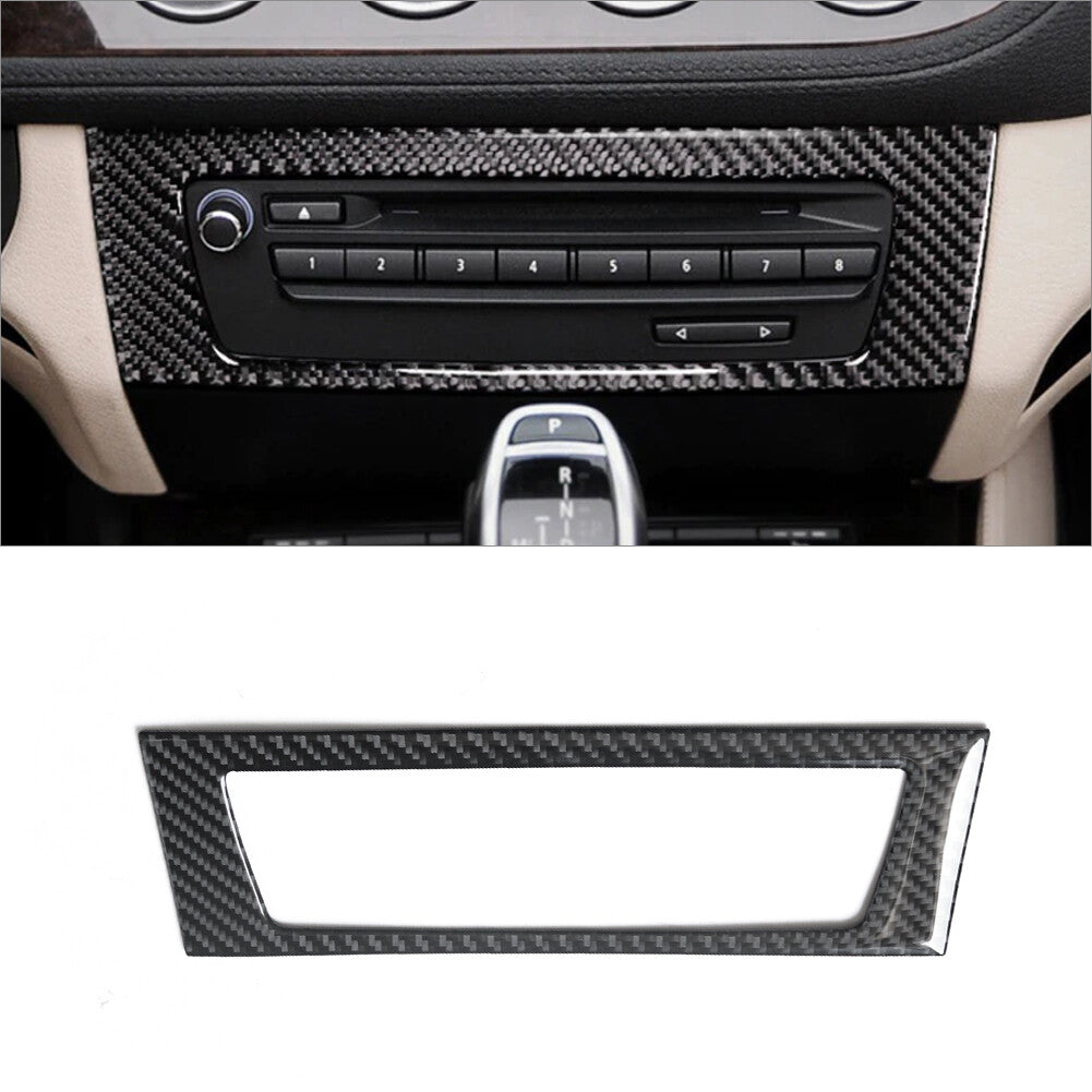 Carbon Fiber Radio & Navigaiton System Frame Cover Trim for BMW Z4 E89 2009-2016