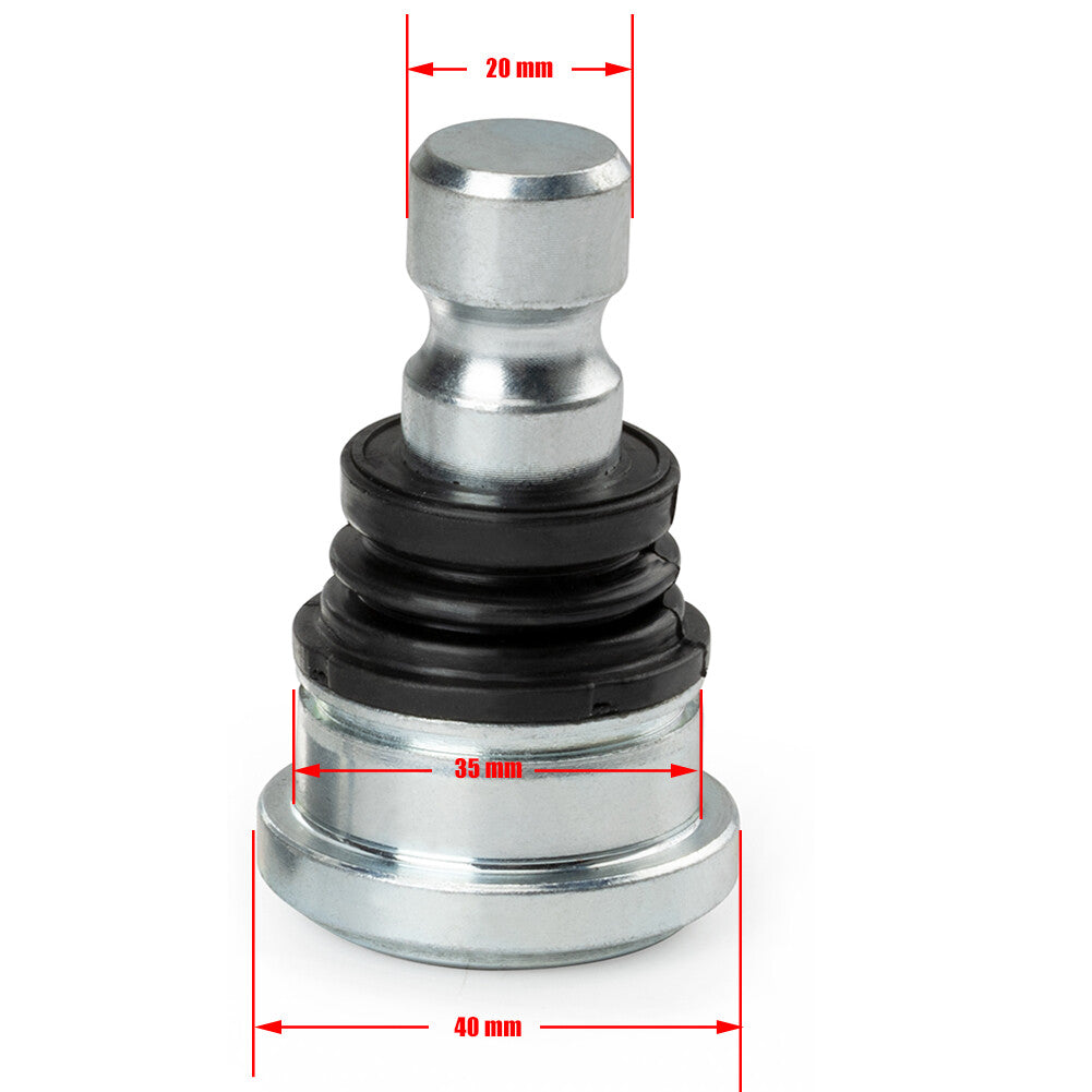 4-piece upper and lower ball joint for Polaris 7082507 RZR 1000 900 XP 4 Ranger 570
