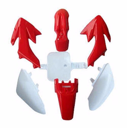 Plastics Fender Sticker Kit Fuel Tank for Seat for Honda CRF50 Pit Bike 70/110/125CC