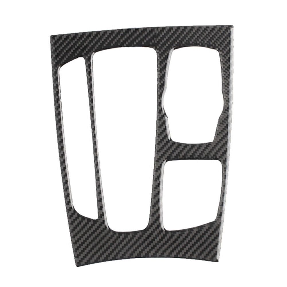Carbon Fiber Gear Shift Panel Decor Cover Trim Sticker Fit for BMW X5 X6 F15 F16 17