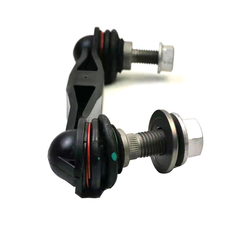 2-piece L+R rear stabilizer bar connector 33556777635 for BMW 5 Series, 6 Series, and 7 Series.