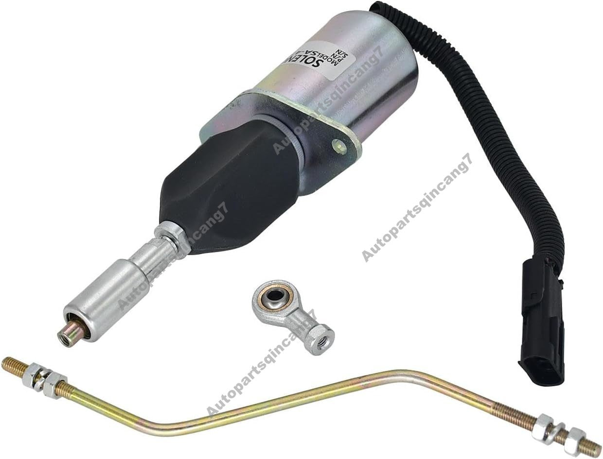 12V Fuel Shutoff Solenoid Valve 3935458 SA-4763-12 for 8.3L 5.9L Engine