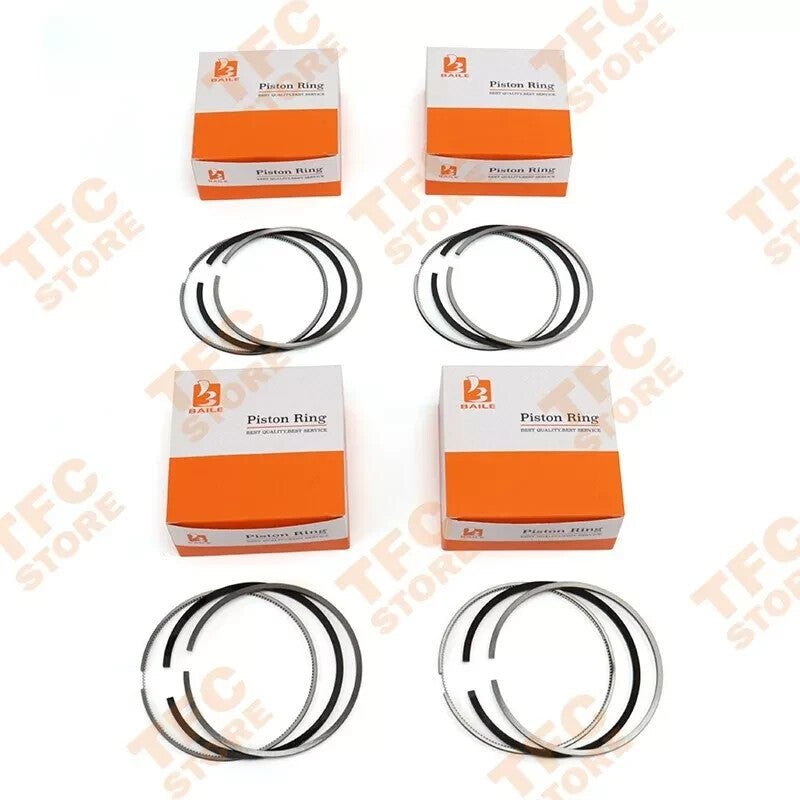 4 Sets STD Piston Rings 86mm for Isuzu C240 Engine 9-12181-603-0 9-12181-605-0