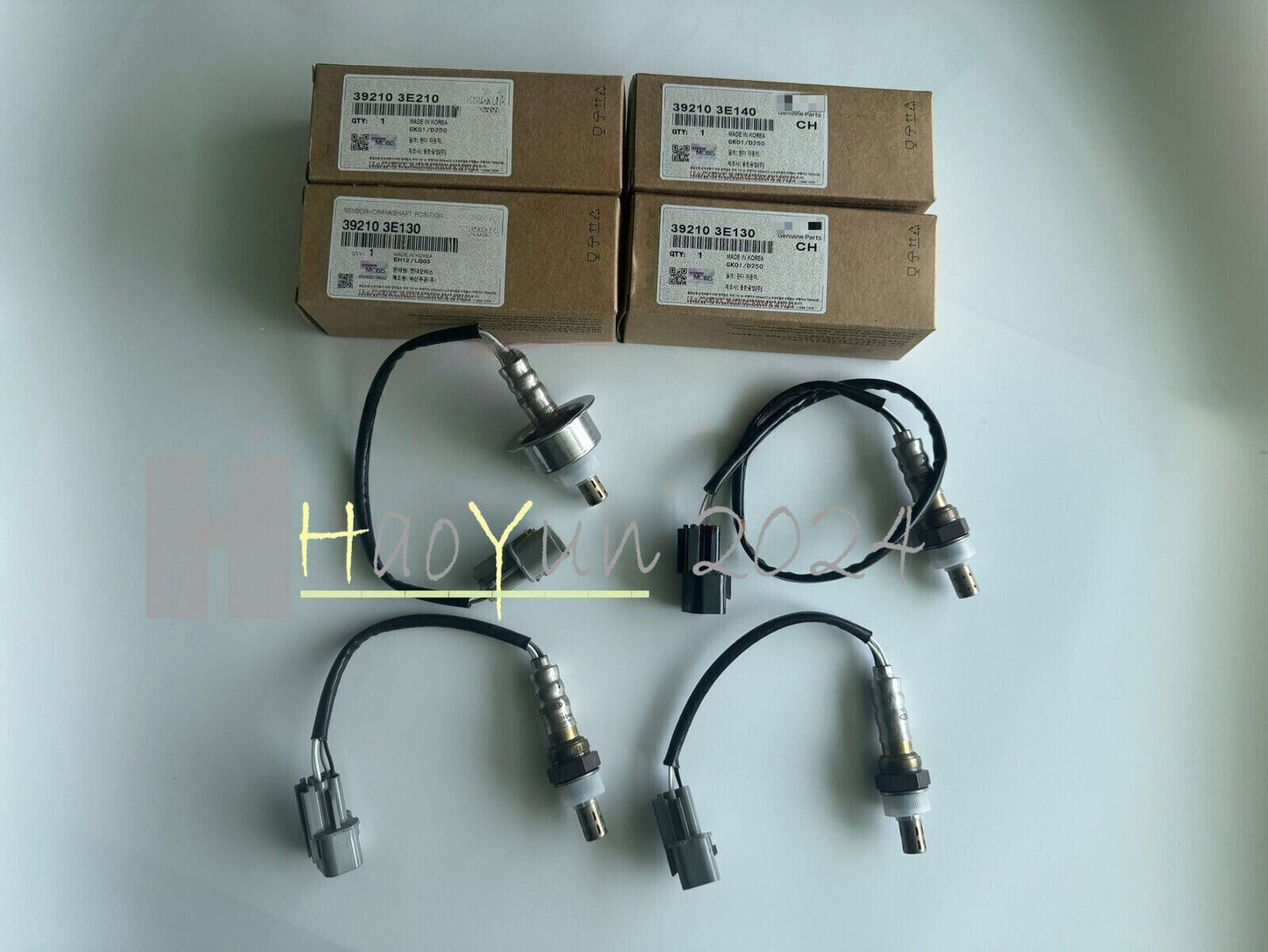 OE 4PCS Oxygen Sensor For 2007-2009 for Hyundai Santa Fe 2.7L 2006 -2010 for Kia Optima