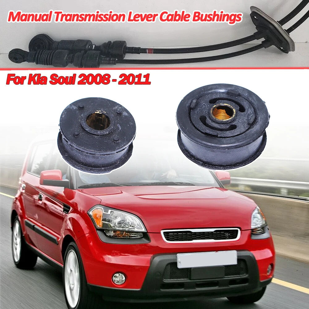 for Kia Soul 2008-11 Gearbox Repair Kit Shift Cable Linkage End Bushing Grommet