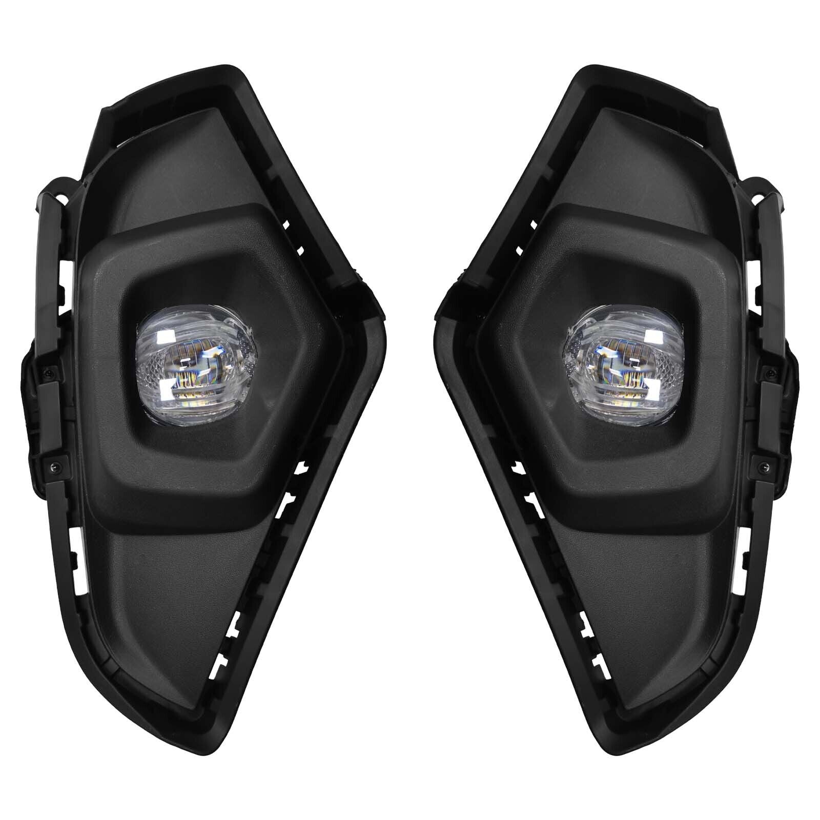 1 Dual LED Yellow Fog Light for 2019-2024 for Toyota Rav4 with Wiring and Switch