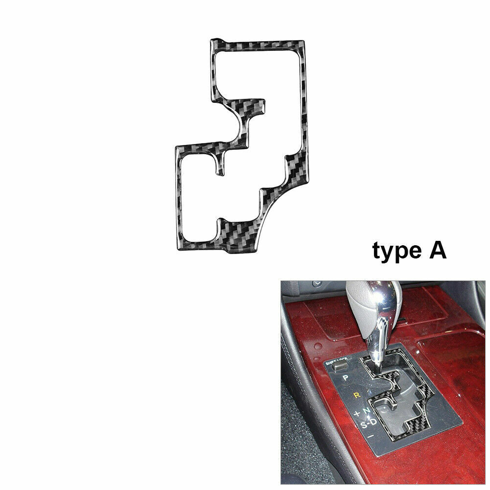 Carbon Fiber Interior Gear Shift Inner Cover Fit for Lexus GS 2006-2011