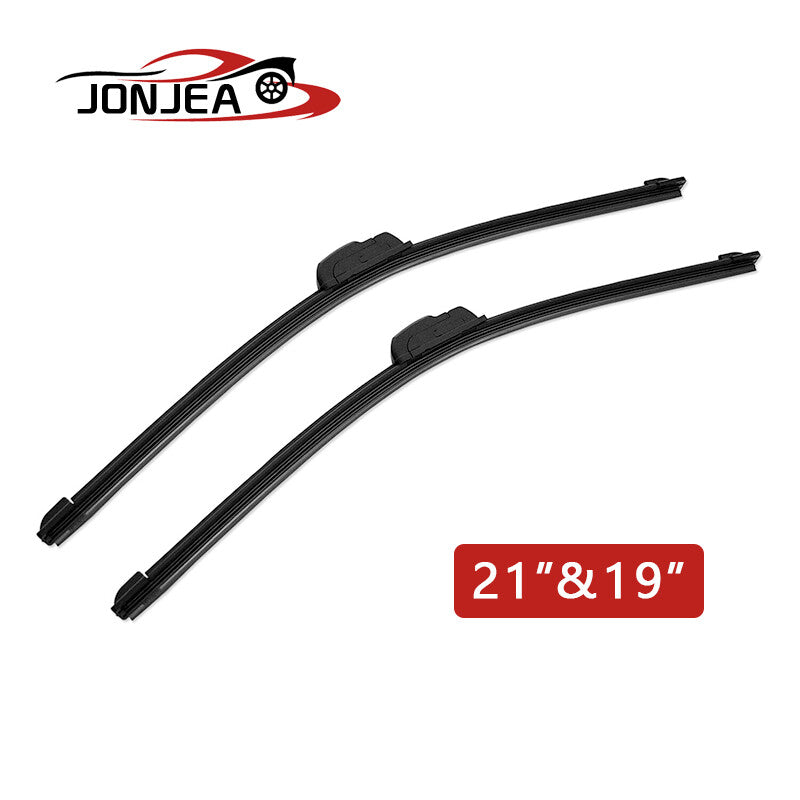 19 and 21 1 Pair Windshield Wiper Blades J-hook Bracketless Frameless