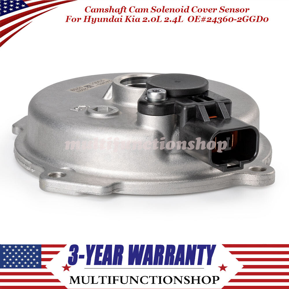 Camshaft cam solenoid valve cover sensor 24360-2GGD0 suitable for Hyundai Santa Fe and for Kia Sorento.