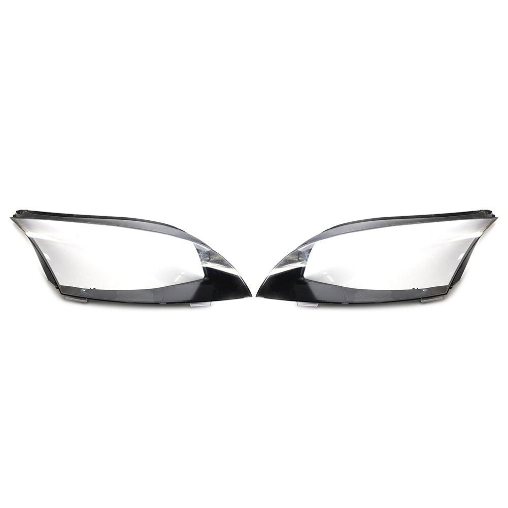 Front Headlight Lens Cover Lampshade 2PCS for Audi TT Roadster 2008-2014 Clear