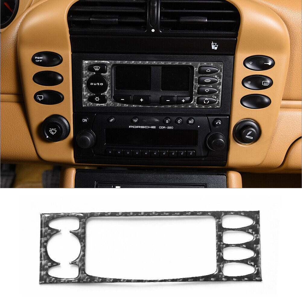 for Porsche Boxster/996 1998-2004 Carbon Fiber Interior AC Insert Cover Trim