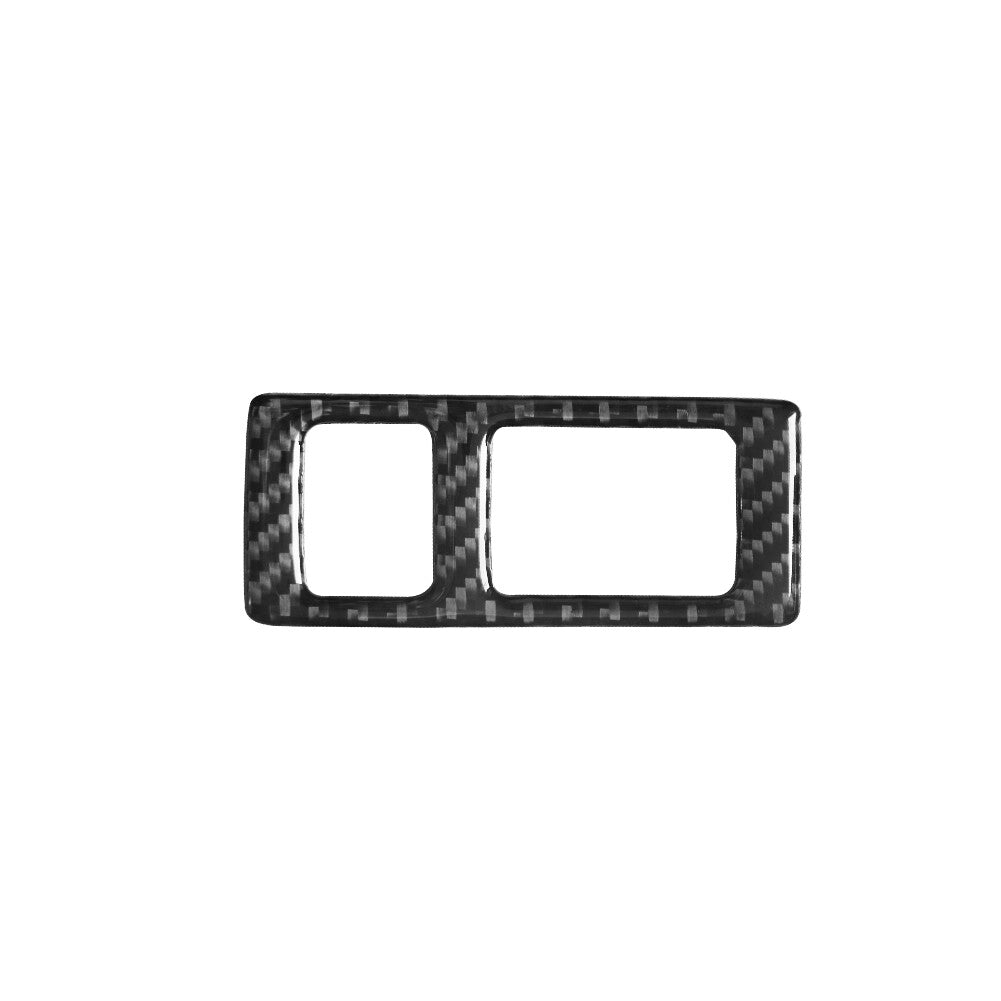 Carbon Fiber Headlight Switch Frame Trim for Land Rover Discovery Sport 2015-19