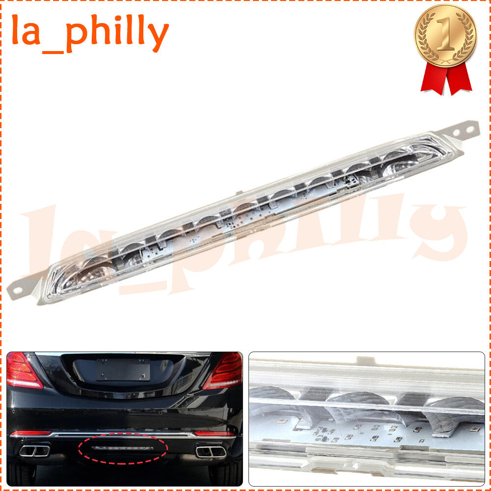 for Mercedes for Benz S Class W222 S500 2014-17 Tail Rear Diffuser Bumper Fog Light