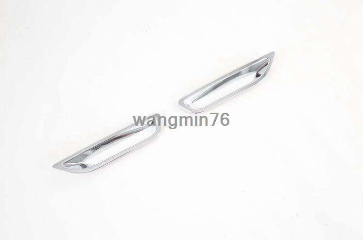 Rear Bumper Fog Light Covers Chrome for Mitsubishi Outlander Sport RVR 2020-2021