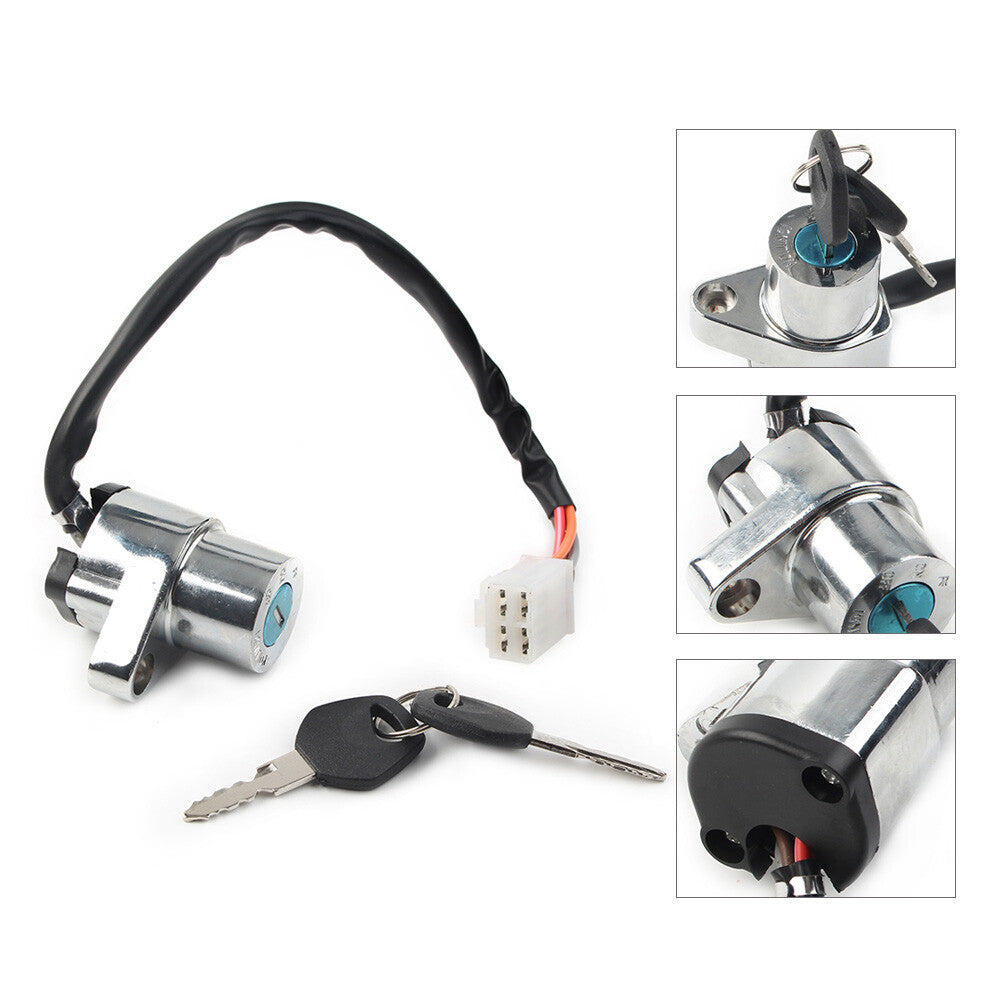 for SUZUKI SAVAGE LS 650 S40 LS650 1986-2005 Ignition Switch W/ KEYS 37110-24B03
