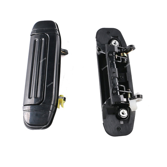 Pair Outside L+R Front Door Handle Black for Mitsubishi Montero for Pajero V46 V31