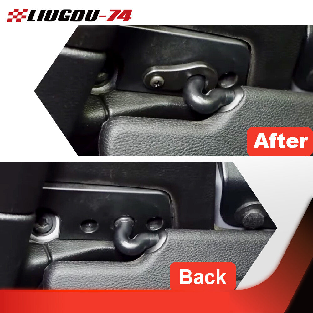 2 Sun visor clip brackets fit for Jeep 18-22 Newer JK JL JT Gladiator for Wrangler